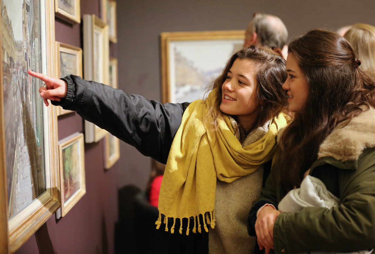 Peter Brown's new exhibition has got off to a great start here at the Gallery! If you're planning a trip to <a href="/bathxmasmarket/">Bath Christmas Market</a> soon, why not pop in and take a look at his fantastic paintings? ow.ly/2v7W30pZfoT