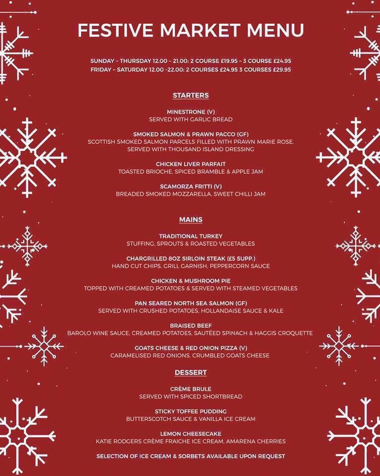 It’s almost lunch time! Pop in and enjoy something from our festive market menu! 

To book a table call us on 01698 852722 
#december #festivefood #dineout #feelingfestive #bothwell