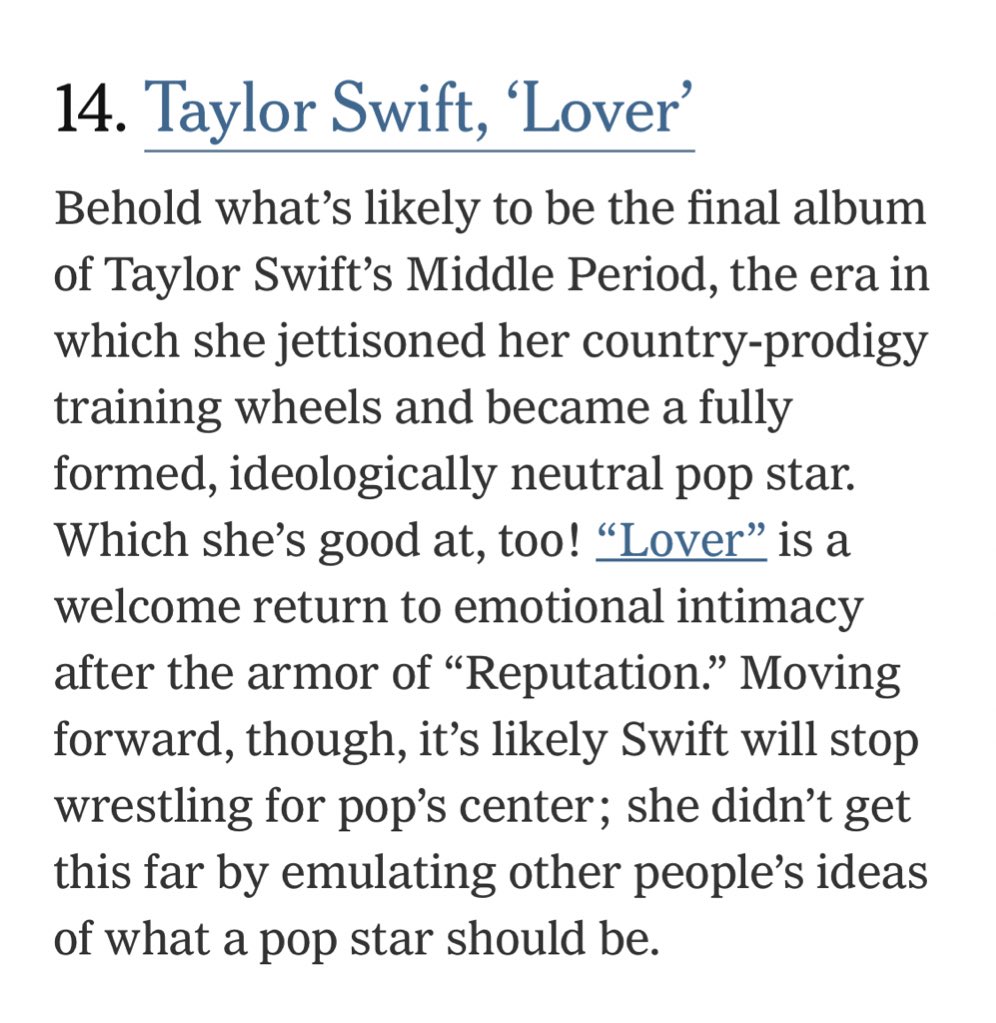 Taylor Swift News 🩵 on X: 📝  @TBTimes_Opinion rank 'RED' as the 9th  Best Album of the Decade “She's never made one better. This was her tipping  point between country and