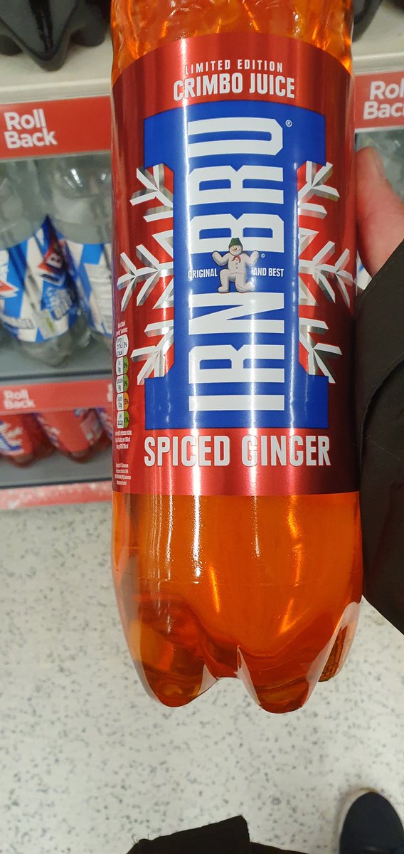 RobertTBruce8's tweet photo. New from @irnbru spiced ginger π€ i will try it its Β£1-25p #parkheadforge #glasgow https://t.co/rzoHfZiAcB