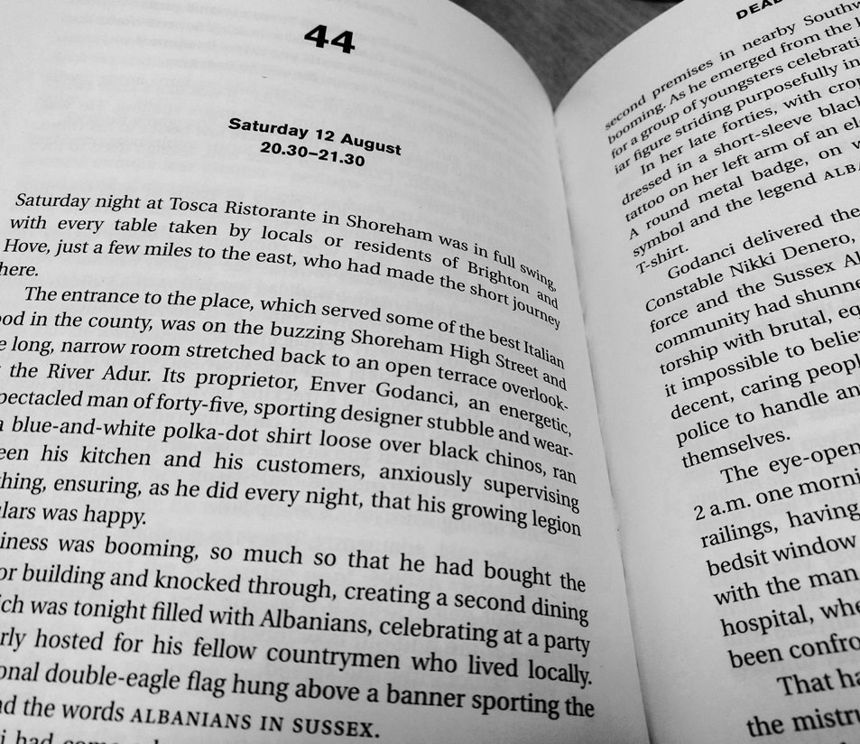 Did you know we feature in one of the books of award winning #CrimeWriter, Peter James? 👀😄