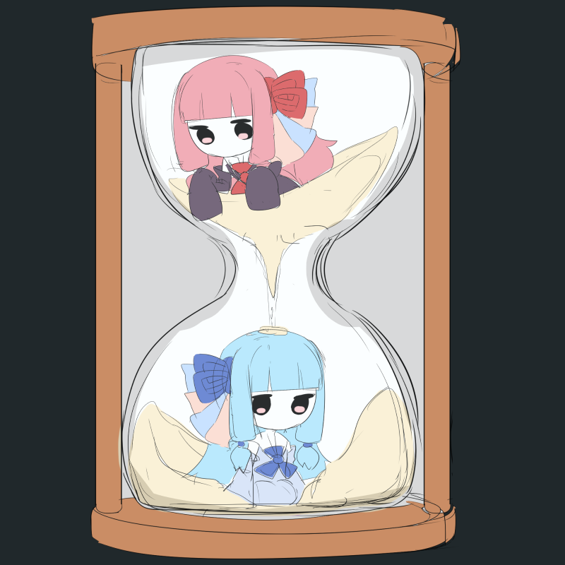 琴葉茜 ,琴葉葵 「何かになりそうで結局何にもならなかったやつ 」|トゥーミのイラスト