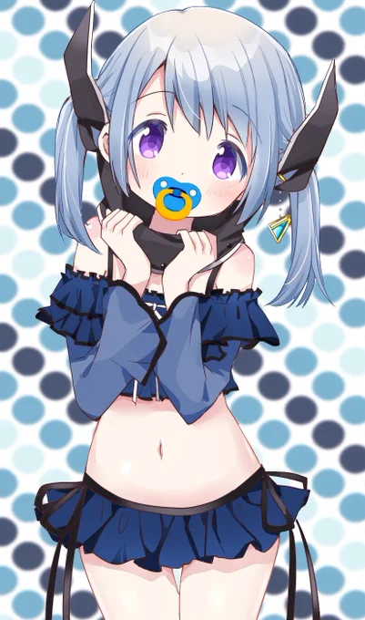 #描いた絵におしゃぶりをつけさせるとバブみがつよい 