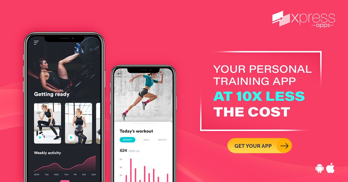 xpressapps's tweet photo. Are you a Personal Trainer? Increase your clientele and manage your business with your own app.
Customisable | Low-cost | Personalised | Professional
#YourOwnApp #Affordable #PersonalTrainer #GymTraining #OnlineTrainer #FunctionalTrainer #GymWorkOuts 
  https://t.co/DkRpFaa5nF https://t.co/KUZOrYuSMw