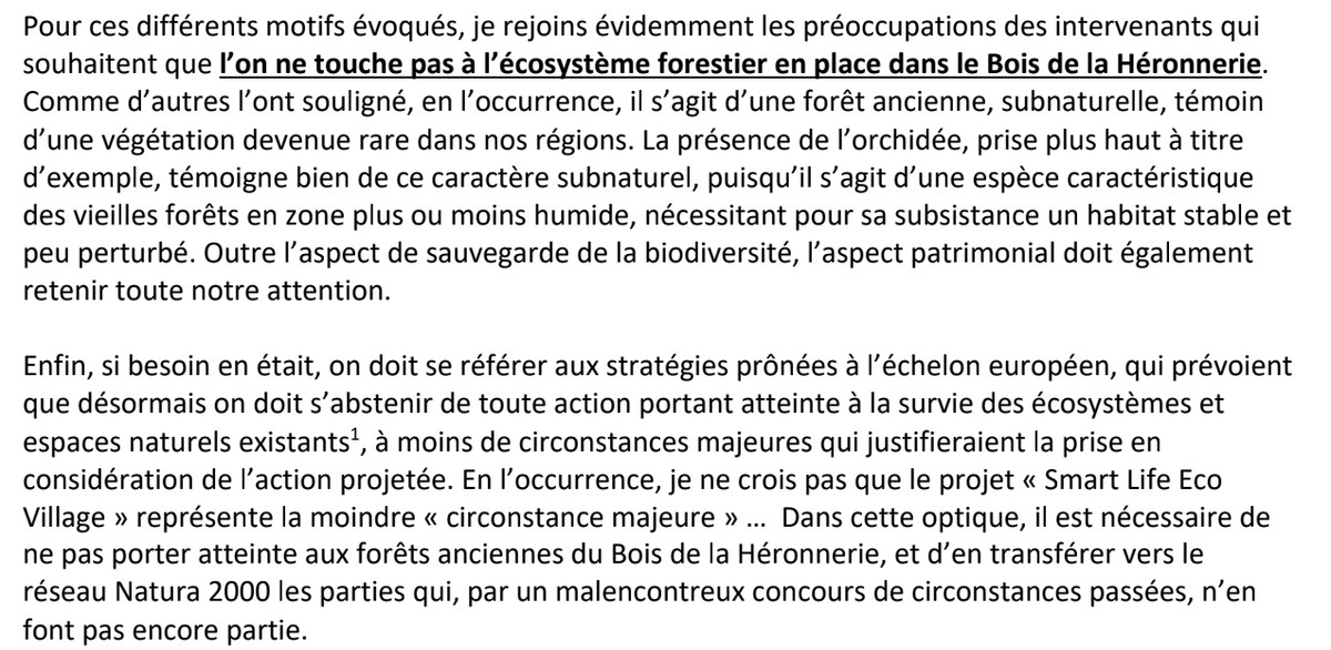 michelhenrion's tweet photo. Cohérence climatique (5): Professeur émerite de l'UCL (Centre de Recherche sur la Biodiversité), Daniel Tyteca, explique ici l'importance climatique de ce type de forêt  (il y a décelé des Epipactis purpurata, orchidée 🌺🌺particulièrement rare de la flore indigène wallonne) https://t.co/o9sEV8Dyyj