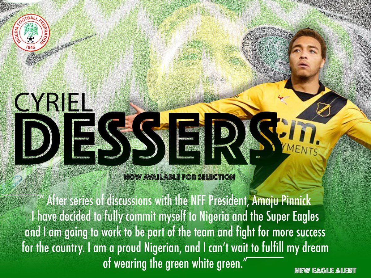 Premier League Top Scorer Dessers Is Available For The Nigerian National Team Teller Report