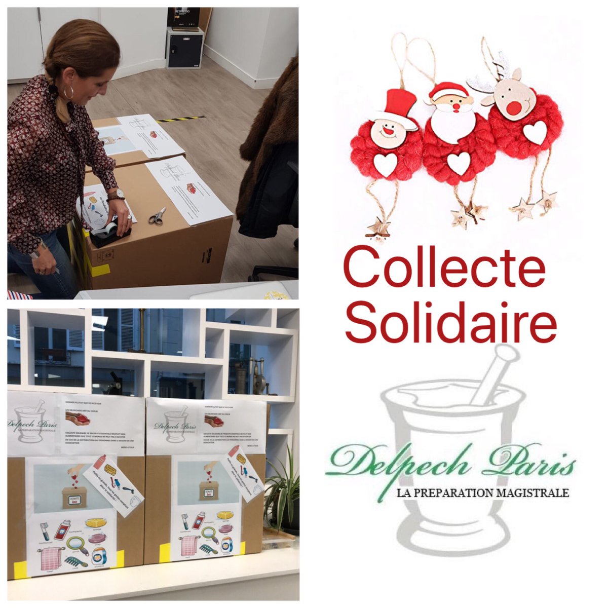 [Les professionnels de santé ont dû ❤️] les Delpechois se mobilisent pour venir en aide à ceux qui en ont besoin 👏! Une collecte solidaire de produits essentiels non alimentaires est mise en place .La totalité de la récolte sera apportée à une association #delpech #paris