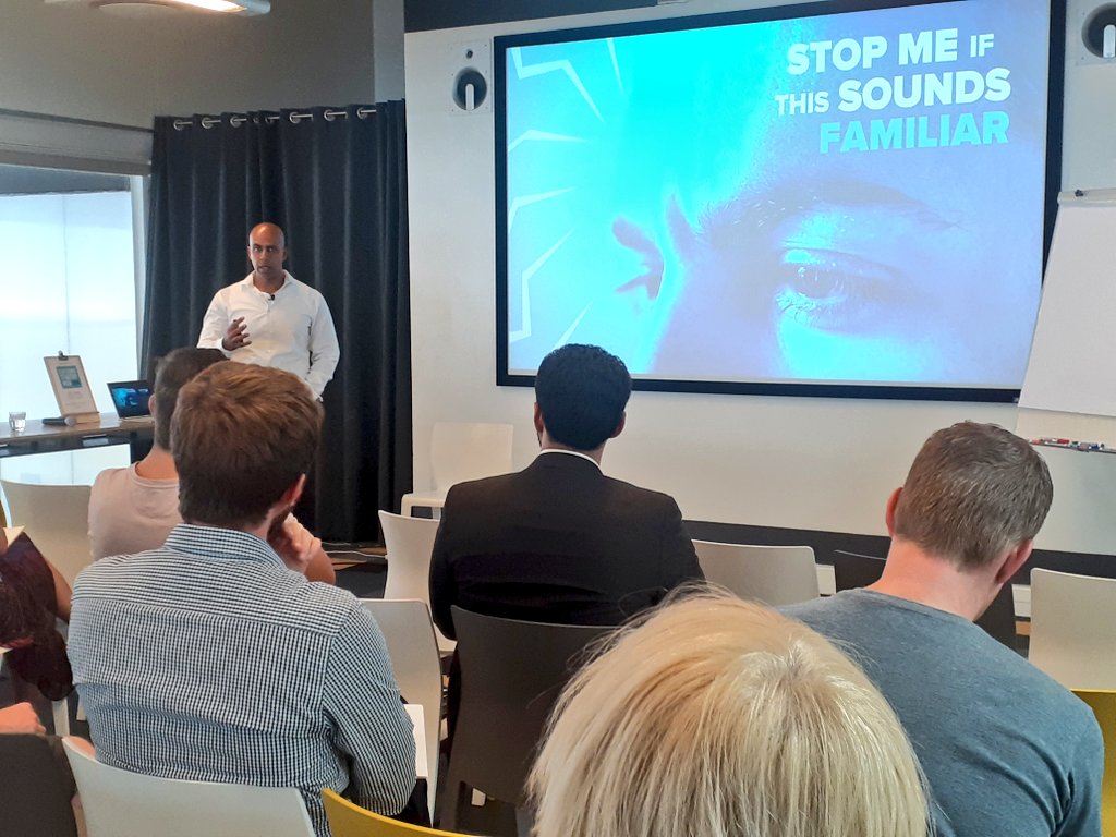 🕴Entrepreneur and trained engineer <a href="/jamalsahib/">Jamal Sahib</a> is driven by a desire to empower individuals to achieve their goals, dreams and full potential. He is on the #CTSUW2019 podium sharing The 5 Secrets to Life + Business Success.💡