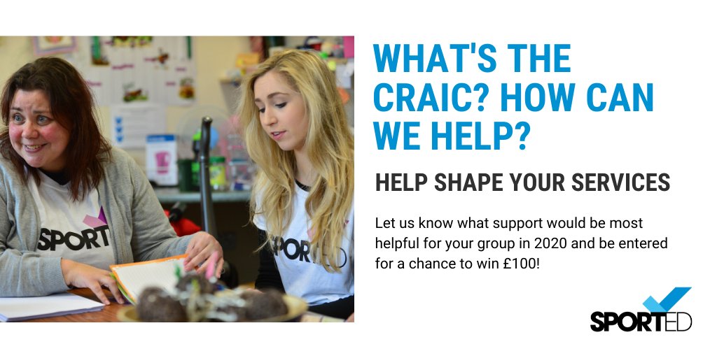 NI Members help us shape your services. Let us know what support you need most and be entered to win £100!

Complete our member survey by Midnight bit.ly/37X6IPH

<a href="/Sportchanges/">Sport Changes Life</a> <a href="/squarewheelscc/">Square Wheels CC</a> <a href="/DrumsurnGac/">Drumsurn GAC</a>  <a href="/StPatsChannaGFC/">St Patrick's GAA - Naomh Pádraig</a> <a href="/FirstFermanaghs/">Newtownbutler GAA</a> <a href="/ShootersJunior/">Newcastle Netball Club</a> <a href="/GreenislandFC/">Greenisland FC</a>