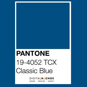 DigitalNachos's tweet photo. The @pantone colour of the year for 2020 is Classic Blue. "A timeless &amp; enduring blue hue elegant in its simplicity. Suggestive of the sky at dusk, the reassuring qualities offer the promise of protection." #pantone2020 https://t.co/IJxE5F5ZxM