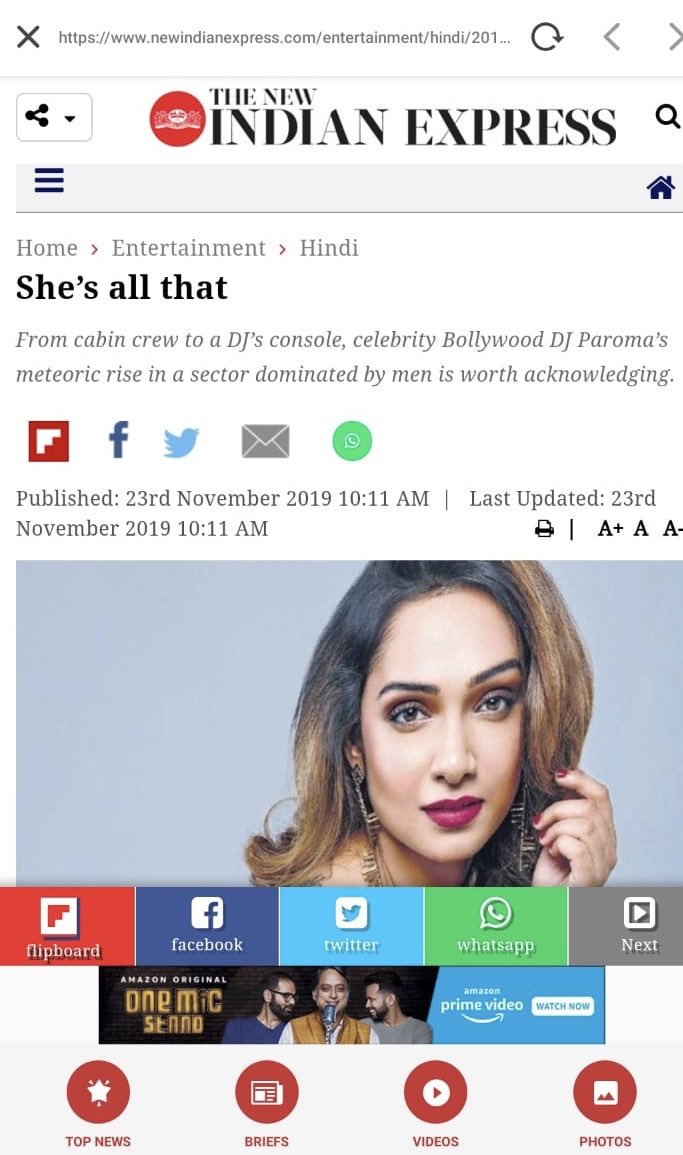 DjParoma's tweet image. #interviewalert

In one of south’s leading newspaper The New Indian Express .. Thank u so much for this 🙏❤️

Link : newindianexpress.com/entertainment/…