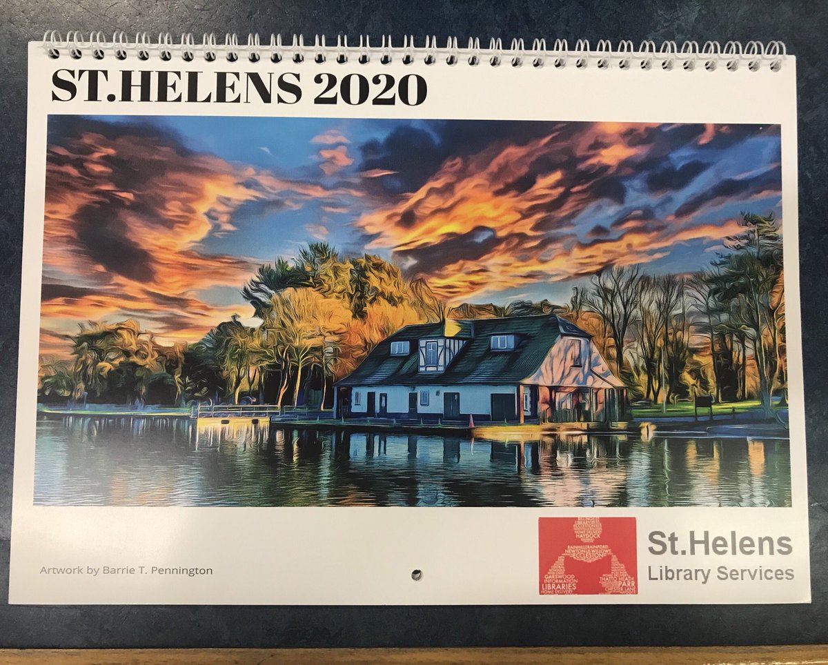 MandiB_'s tweet photo. Thank you to local artist and #BillingeLibrary customer Barrie Pennington who today generously donated beautiful calendars and jigsaws to all @STHLibraries as well as a bundle of toys for the Mayors toy appeal. True Christmas kindness #itsthemostwonderfultimeoftheyear https://t.co/0JgfctosF7