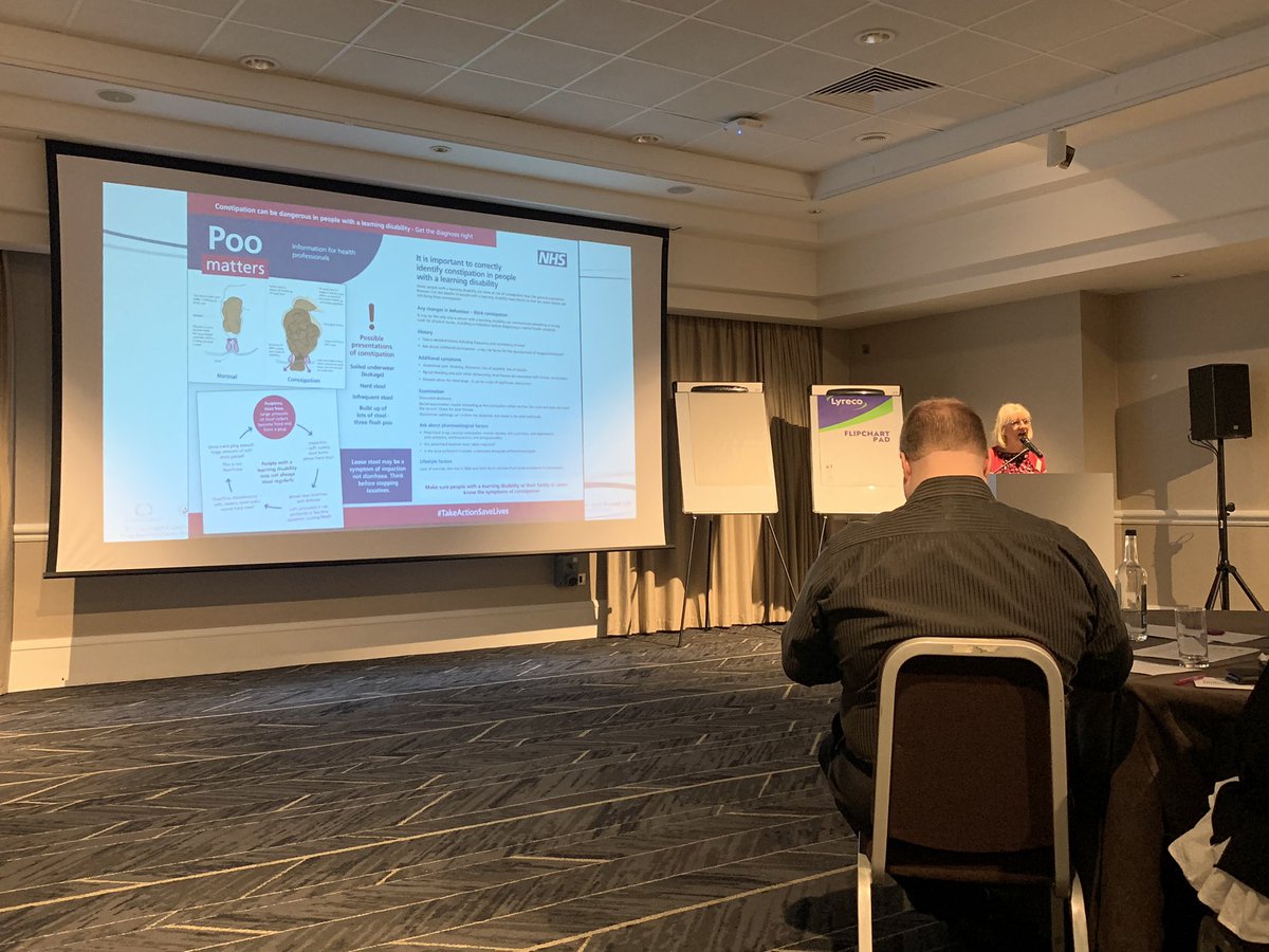 VODGmembership's tweet photo. It’s all about poo! With an informative great presentation from June Rogers on preventing constipation @BladderBowelUK @junero15 https://t.co/wNMJu1y6sf