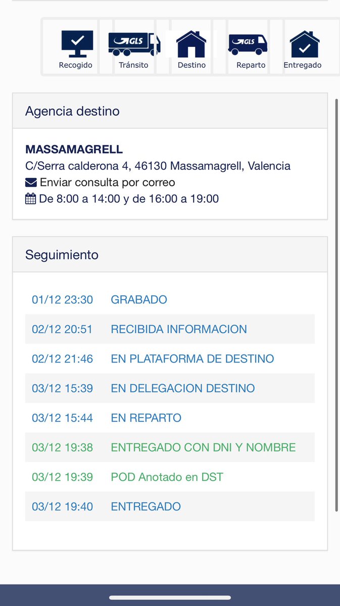 b66mer's tweet photo. @massamagrell877 ¿Podrían ponerse en contacto conmigo por favor? 
Ahí pone DNI ¿a quien se lo entregado? https://t.co/2LQ7bktWAd