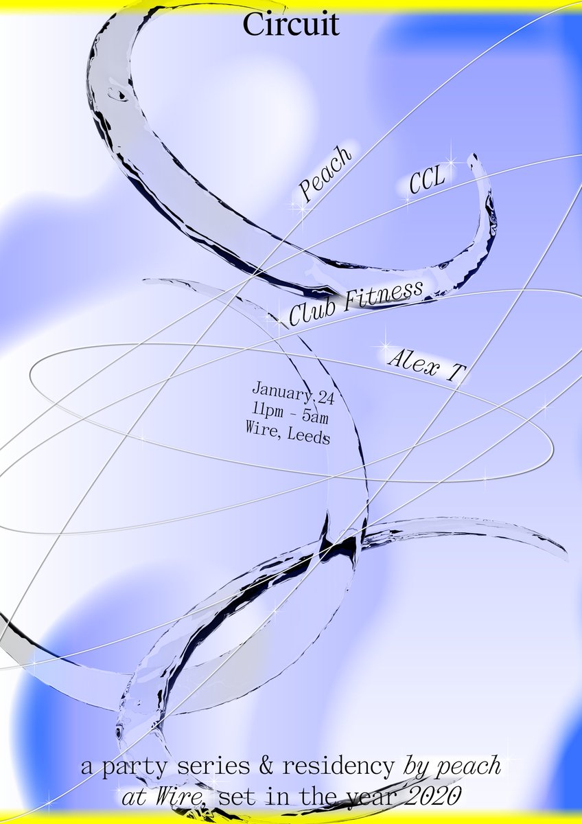 looking forward to spending a lot more time in leeds for 2020 at <a href="/wireleeds/">Wire</a> 💜 i'll also be hosting workshops, panels, and ambient listening sessions across the city before the club. first one is in jan with @chinchillaah <a href="/clubfitnessfm/">Club Fitness</a> <a href="/alextheomusic/">Gary Deep</a> 💫 artwork by Subin Choi