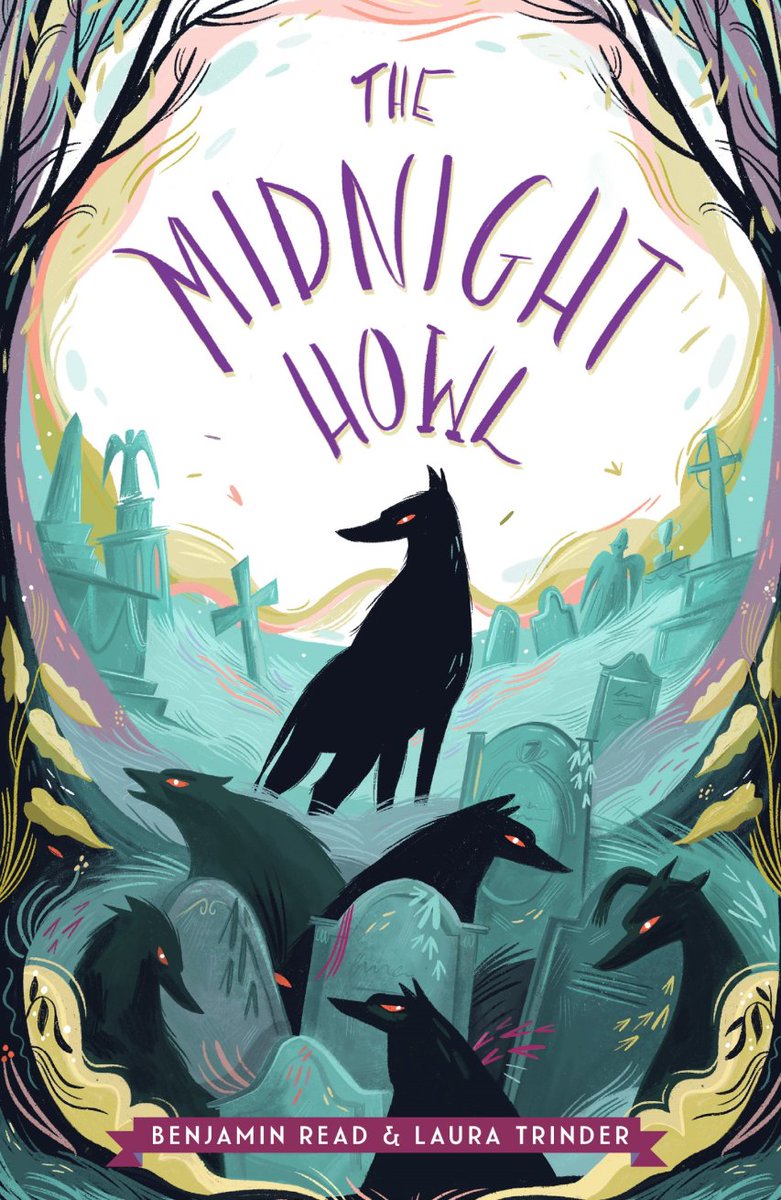 📚⭐ OI BOOKFACES! ⭐📚 Can I show you something really cool? This is the cover of our new book! It's illustrated by the awesome @hpillustration_. Are you ready to return to the Midnight Hour? You'll need snacks (and preferably a magically ambiguous hedgehog). @chickenhsebooks