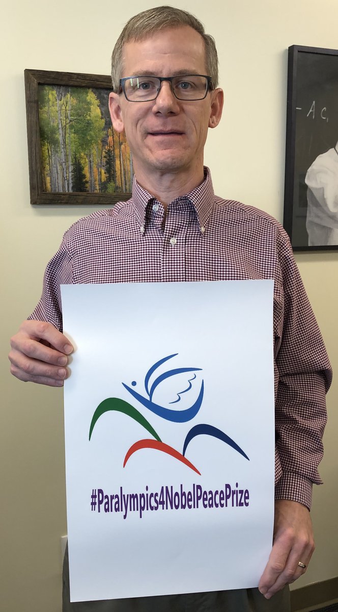 Leszek33's tweet photo. We're still gaining more &amp; more support from the socially sensitive @MarymountU community. From the Dean's office to receptionists, from librarians to communication staff. Thx for all your support for #Paralympics4NobelPeacePrize! We need it! I'm possible! #ChangeStartsWithSport https://t.co/7zRxEV7wXU