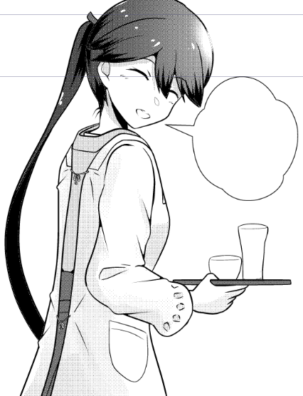 鳳翔さん可愛い…
描いていて楽しい… 