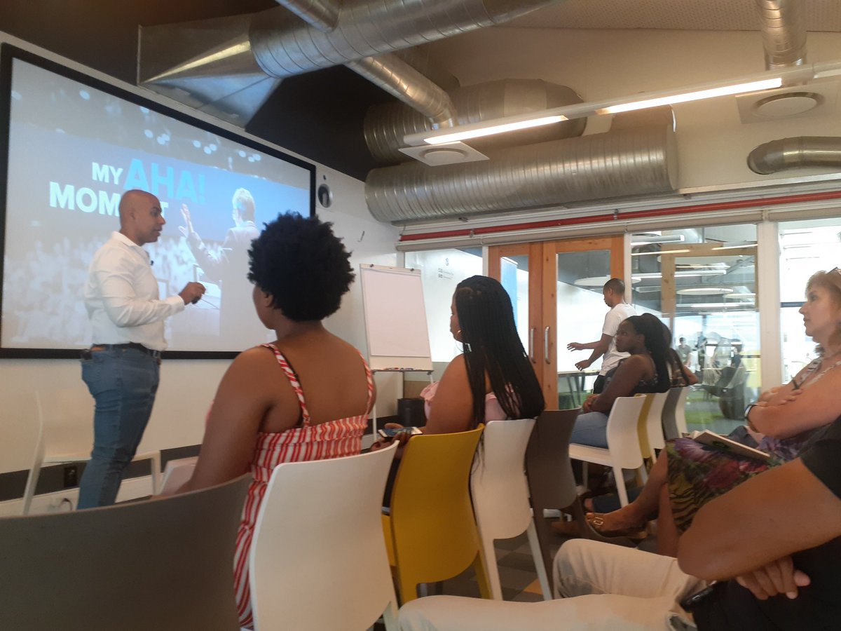 "You need to make a decision and write it down - that way someone else can hold you accountable." <a href="/jamalsahib/">Jamal Sahib</a> #CTSUW2019