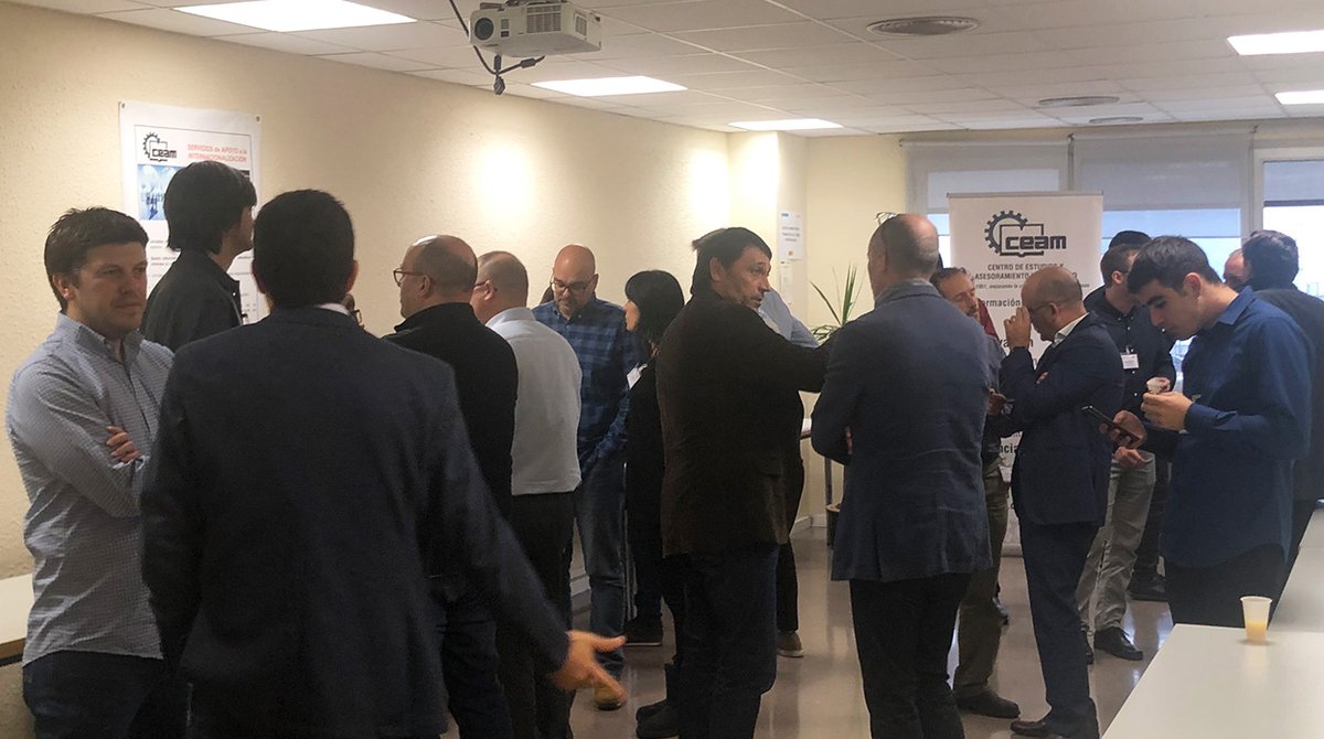 CEAMmetal's tweet photo. Muy interesante reunión sobre “Innovación en la Logística Interna”, organizada junto a @ITKSuite, y con la presencia de Continental, MELEGHY, @accent_syste , @cil_logistica , @Logika_es y Logipoint.

Consulta nuestra agenda: https://t.co/LJHkMa2lmX

#logistic #digitalizacion https://t.co/YHvwjKCY4k