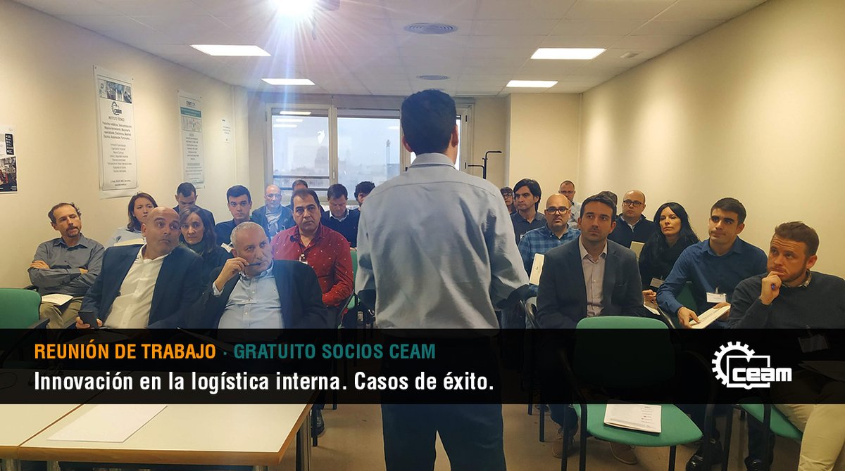 CEAMmetal's tweet photo. Muy interesante reunión sobre “Innovación en la Logística Interna”, organizada junto a @ITKSuite, y con la presencia de Continental, MELEGHY, @accent_syste , @cil_logistica , @Logika_es y Logipoint.

Consulta nuestra agenda: https://t.co/LJHkMa2lmX

#logistic #digitalizacion https://t.co/YHvwjKCY4k