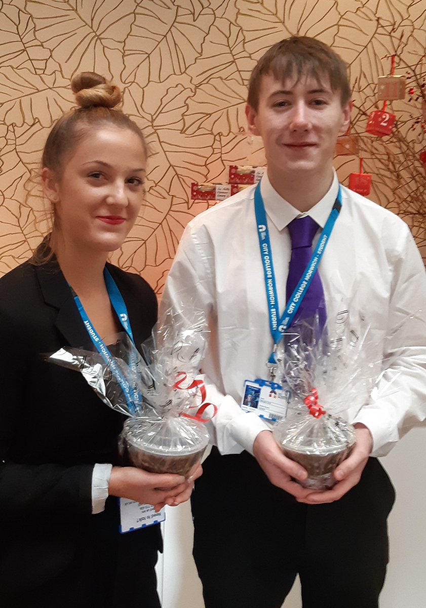 ageorge66471555's tweet photo. @TravelCCN @norwichcollege students: Morgan and Dominyka are enjoying a unique 'Work Experience Placement' in the @DebutRestaurant Christmas Shop
Excellent standard of work being demonstrated,  pleasure to mentor you both. Well Done! https://t.co/lu5ui5OJ1N