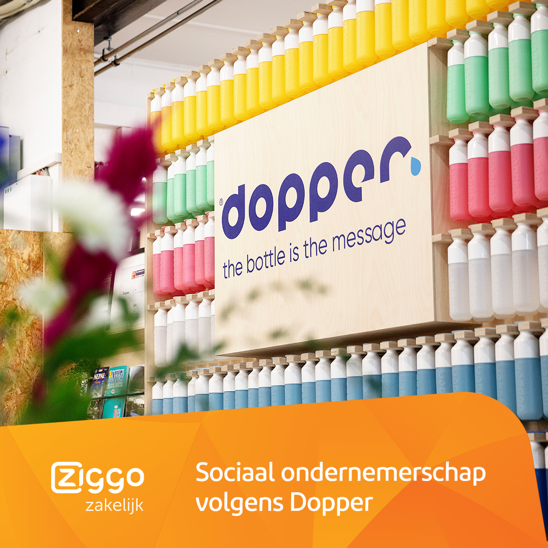 Niet winst, maar een betere wereld als hoofddoel van je onderneming. 🌍 Zo werkt sociaal ondernemerschap volgens Merijn Everaarts van @De_Dopper. Bekijk de hele video op ziggo.nl/dopper-in-zaken