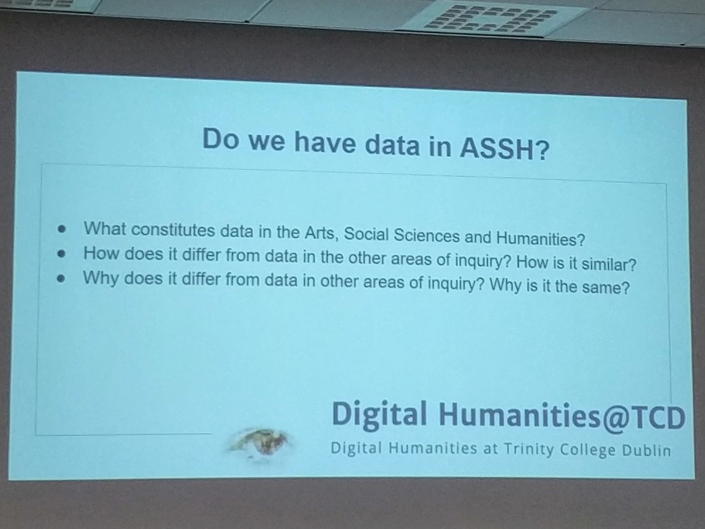 JennyOLibrarian's tweet image. Love these questions from @DigitalHumanTCD #dpassh #dpassh2019