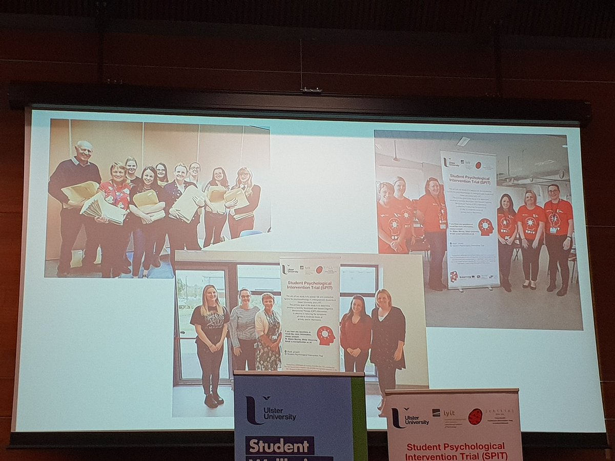spit_project's tweet photo. Great talks by the SPIT team today at the 4th NI Student Wellbeing Conference π€© #spitstudy #ulsteruniversity #lyit #chitin https://t.co/xp1VTaMzU5