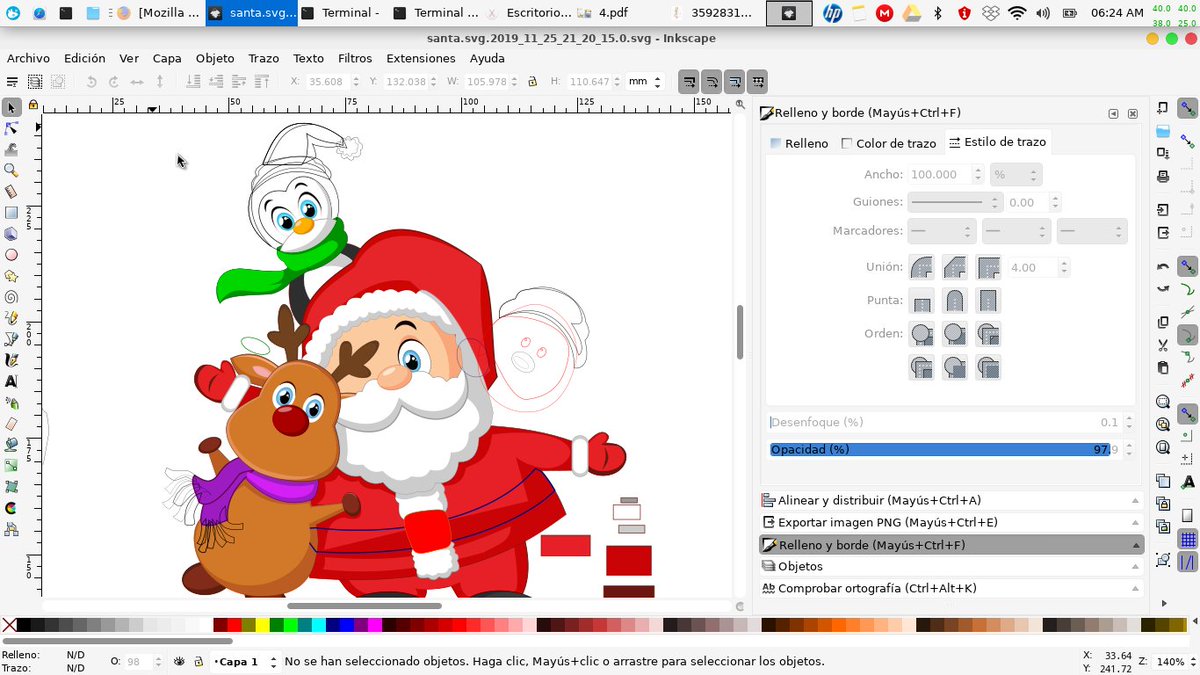 LeonDanArt's tweet photo. #SeguimosTrabajando  #Casual #Jueves   en #Inkscape #Linux #ArchLinux,   #BlancaNavidad  #SegundaPrueba de #color #rbg #cmyk #designer #ArteGeek  #artedigital #vectorart #GraffArt  #disenografico   #freelancer #TrazoaMouse #pixelart   #SoyCampechano https://t.co/onG2srBuol