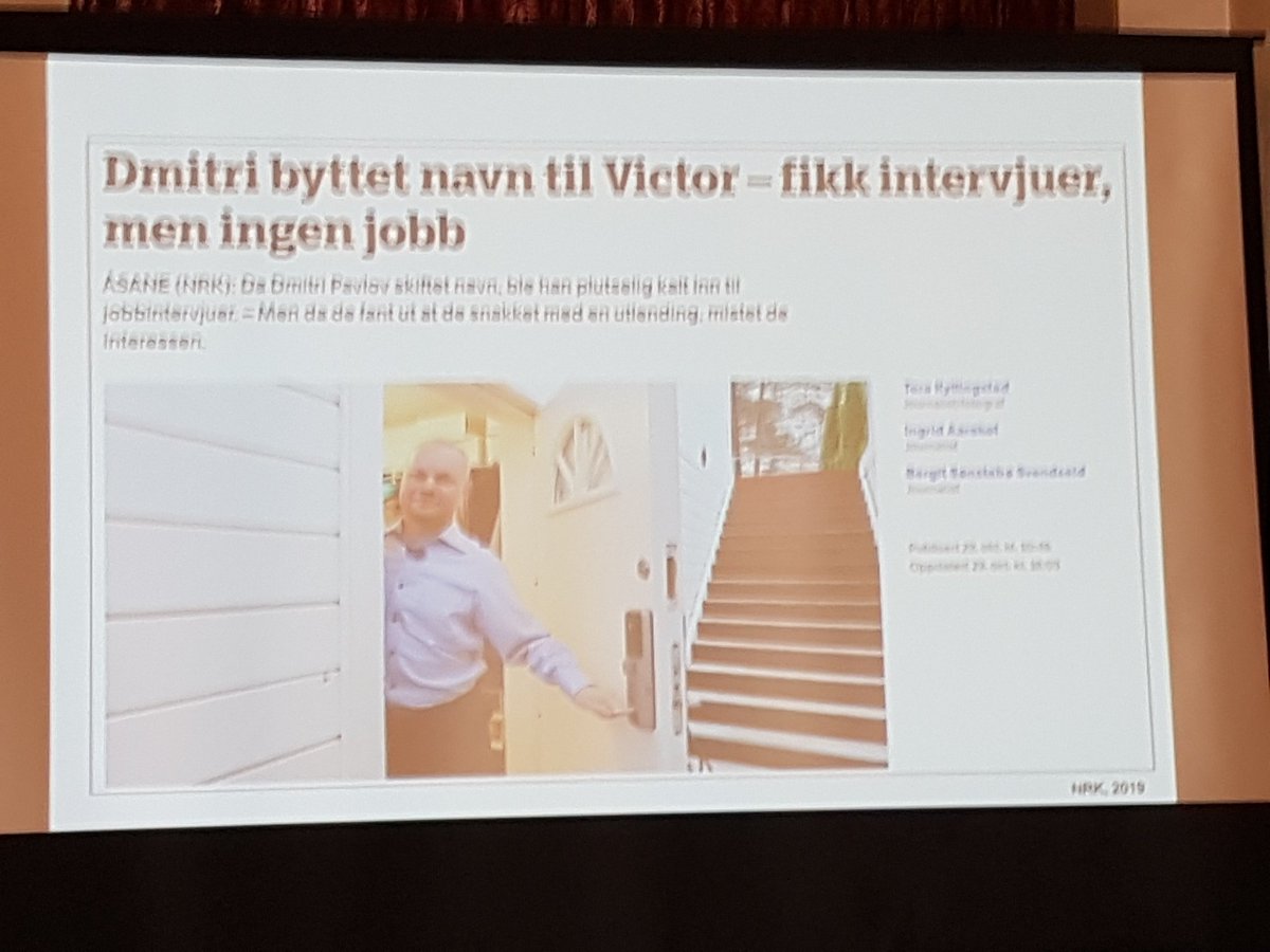 Det er tre ganger så høy arbeidsledighet blant innvandrere som blant majoriteten. #oxlo