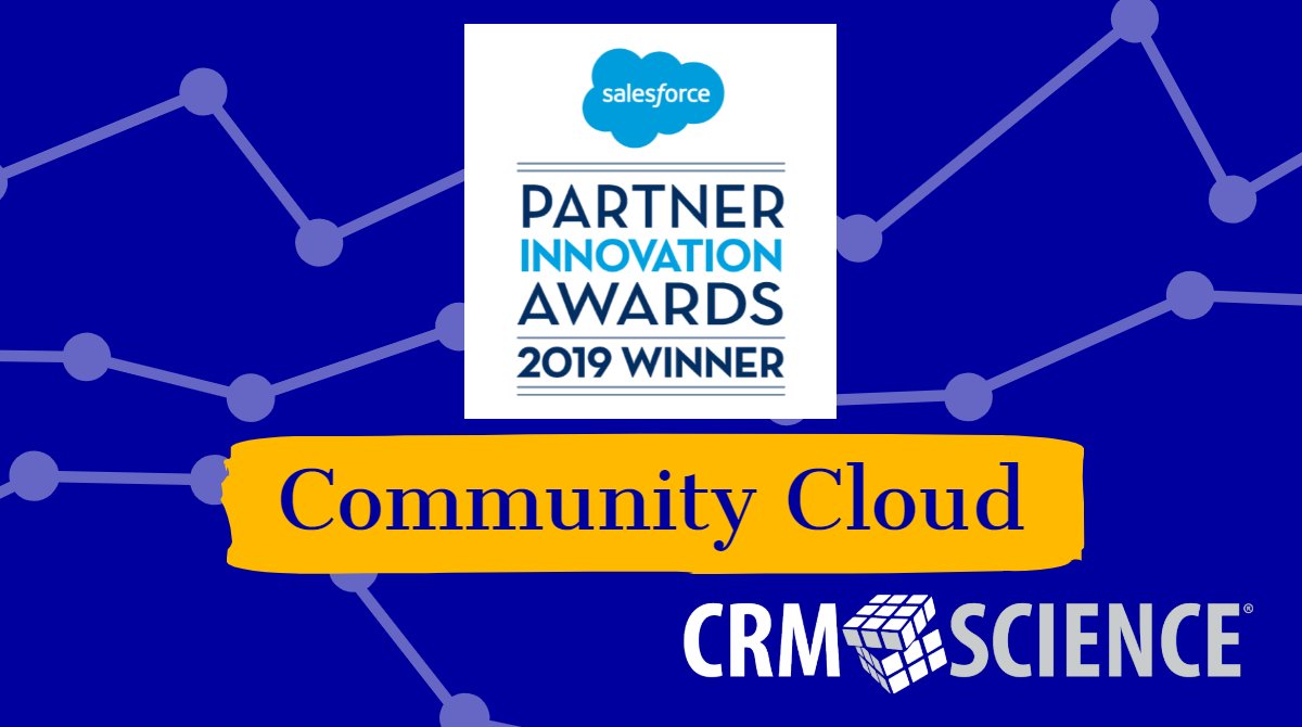 CRMScience's tweet photo. 🏆For the fourth year in a row, CRM Science has won a #Salesforce Partner Innovation Award! 🌟This year, CRM Science earned the Community Cloud award for transforming business at Acts Retirement-Life Communities.➡️https://t.co/Vbno6tYfuC https://t.co/HigTRRNgaM