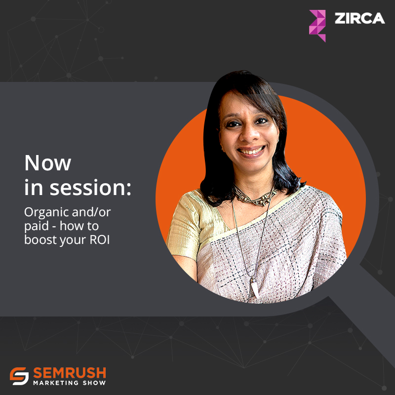 ZircaDigital's tweet photo. Generating ROI in a constantly evolving digital landscape can be daunting. Zirca’s #CEO @ndasgupta dives into discuss opportunities with stalwarts from the Marketing world. Some serious knowledge upgrades are in store! #SEMRushConf2019 #Marketing #Search #Zirca #LetsTalkContent https://t.co/yySzpPn7Jv