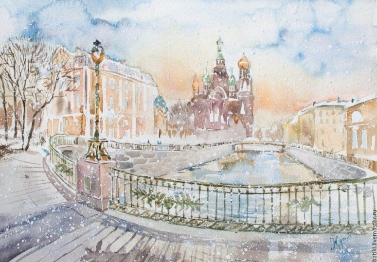 rostralnaya's tweet photo. Прекрасный акварельный Петербург Марии Ждан💙 https://t.co/fI6kNnuEkC