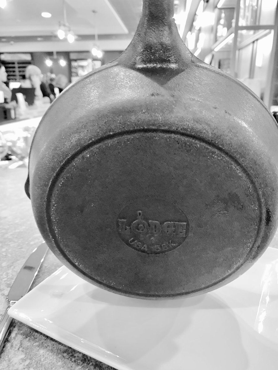 You never know where you might see a USA made casting...such as breakfast in the #MSP airport. #MadeinUSA #mfg