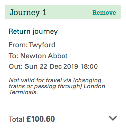barley_sam's tweet photo. @GWRHelp is it just me or have your prices gone through the roof?! £100 for 320 miles, WITH a Railcard?! I could fly for that price. Or even just fly to another country. Outrageous. https://t.co/7blrqtP7VF