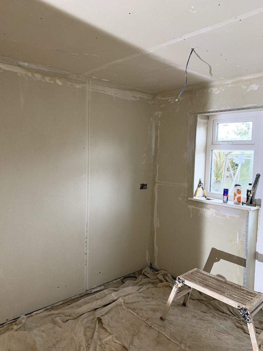 dwplastering's tweet photo. Utility all skimmed out this morning on current extension #dwplastering #plastering #plasterers #boarding #drylining #skimming #smooth #glassfinish #walls #ceilings #coving ##wirral #liverpool #chester #northwest #northwales #ellesmereport #neston #cheshire https://t.co/Kjj7Z74oSJ