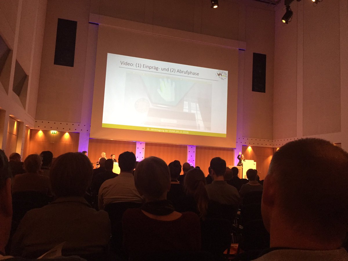gestural_hci's tweet photo. A great symposium on VR in neurorehabilitation organised by our #vreha consortium members from Tagesklinik Leipzig and MPI Neuro &amp; Kognition kicked off the #dgnr https://t.co/IFiwR5Y4fW. Looking forward to our workshop today at 2pm https://t.co/v8FBx0BQU3