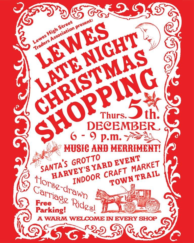 ODSLewes's tweet photo. Tonight is the night. Shop late, shop local!! https://t.co/SaGy79AniN