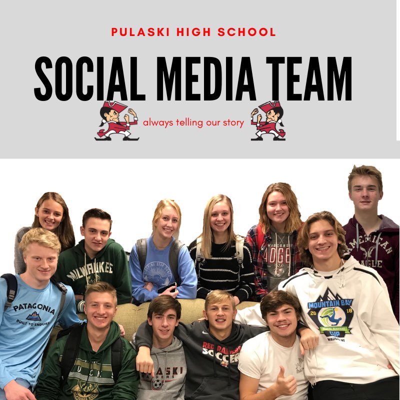 When I think of people that make my job more enjoyable, this team certainly comes to mind.

Unselfish students creating content for their school for nothing more than the mere joy of proudly telling their school’s story!
#studentgen #socialmedia #k12pr @classintercom