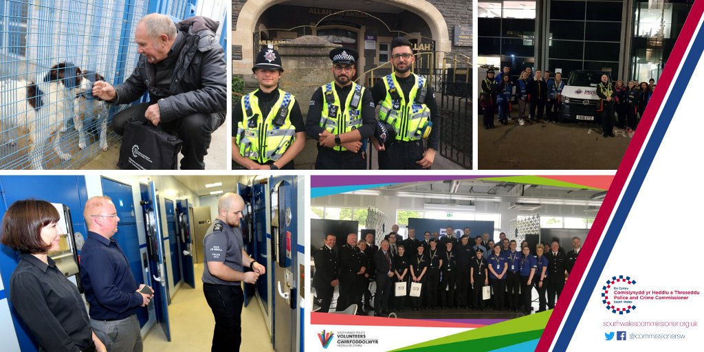 commissionersw's tweet photo. Today is #InternationalVolunteerDay and gives us the chance to thank all of our amazing #volunteers for the contribution they make to the policing of South #Wales 🏴󠁧󠁢󠁷󠁬󠁳󠁿

Their effort and commitment is a vital part of the service we provide to our communities – thank you! 👏👍 https://t.co/uIQSXPwwN5