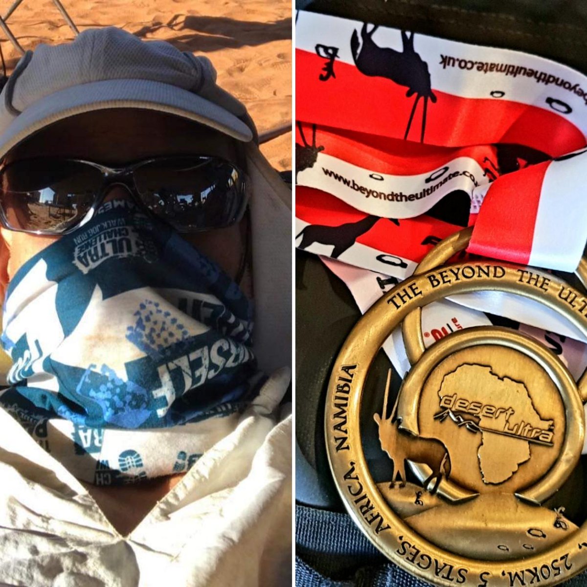 SungardASUK's tweet photo. A true test of resilience from Derrick Khan one of our deal execs based in London. He’s just completed the 155 mile DesertUltra through Namibia’s 50 degree heat with a torn hamstring. Next up is the IceUltra in February which will be some 100 degrees cooler. Congratulations Derek https://t.co/zAJkRBpWYV