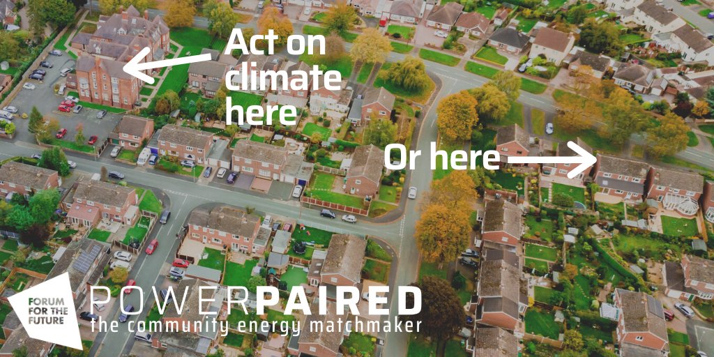 How can we act on climate at a local level? We’re a new, free online matchmaking platform to bring together community energy groups and the owners of sites with potential for renewable energy generation.
Learn more: http://ow.ly/QbaY50xswIY
#renewableenergy #communityenergy
