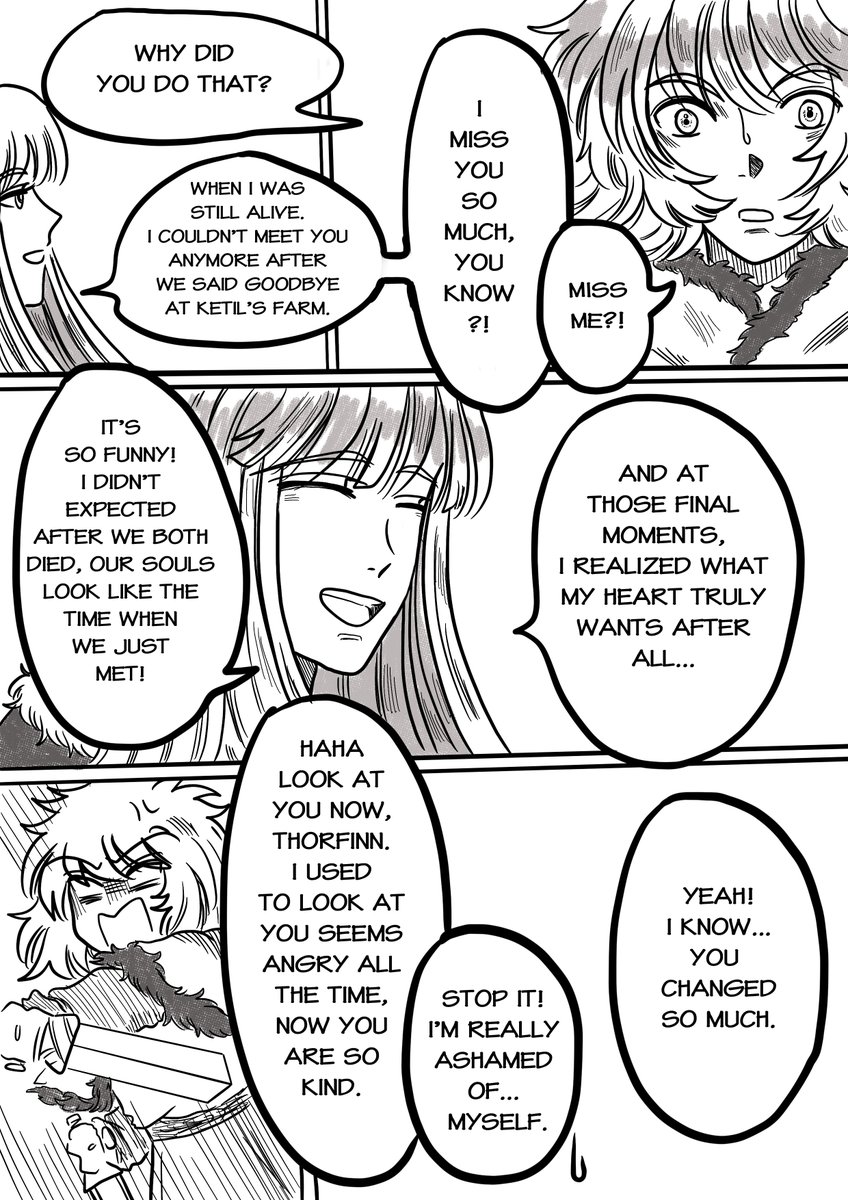 Part 1 
Vinland saga doujinshi about Canute &amp; Thorfinn in heaven. 