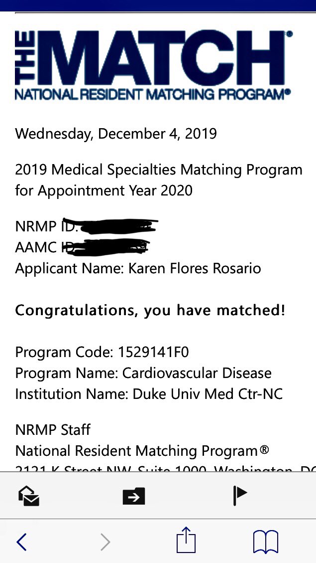 kpflores28's tweet photo. Thrilled to be joining Duke Cardiology for fellowship! β€οΈπ₯#matchday2019 #cardiotwitter https://t.co/IxorWXM5lw