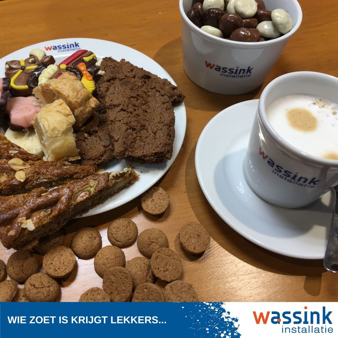 Wij zijn vandaag goed verwend door Sinterklaas! Op alle kantoren heeft hij wat lekkers achtergelaten.
