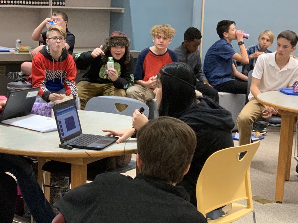 We had a full house at Lunch and Learn yesterday for Lessers Ss Scientist Inventor Debates. Current winners are Oppenheimer (invented the pencil) and Newton (discovered gravity). Which scientist had a bigger impact? We’ll continue debates today!  #InspiRE4