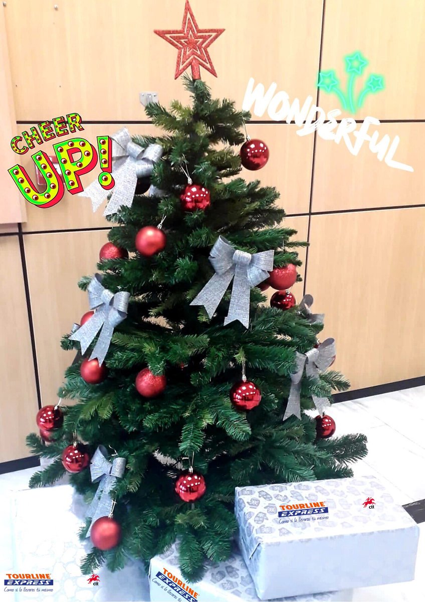 CTTExpressES's tweet photo. ¡Ha llegado la #Navidad a #TourlineExpress! 🎄🎄🎅🏻🎅🏻🎉🎉 https://t.co/IPImKeZZx3