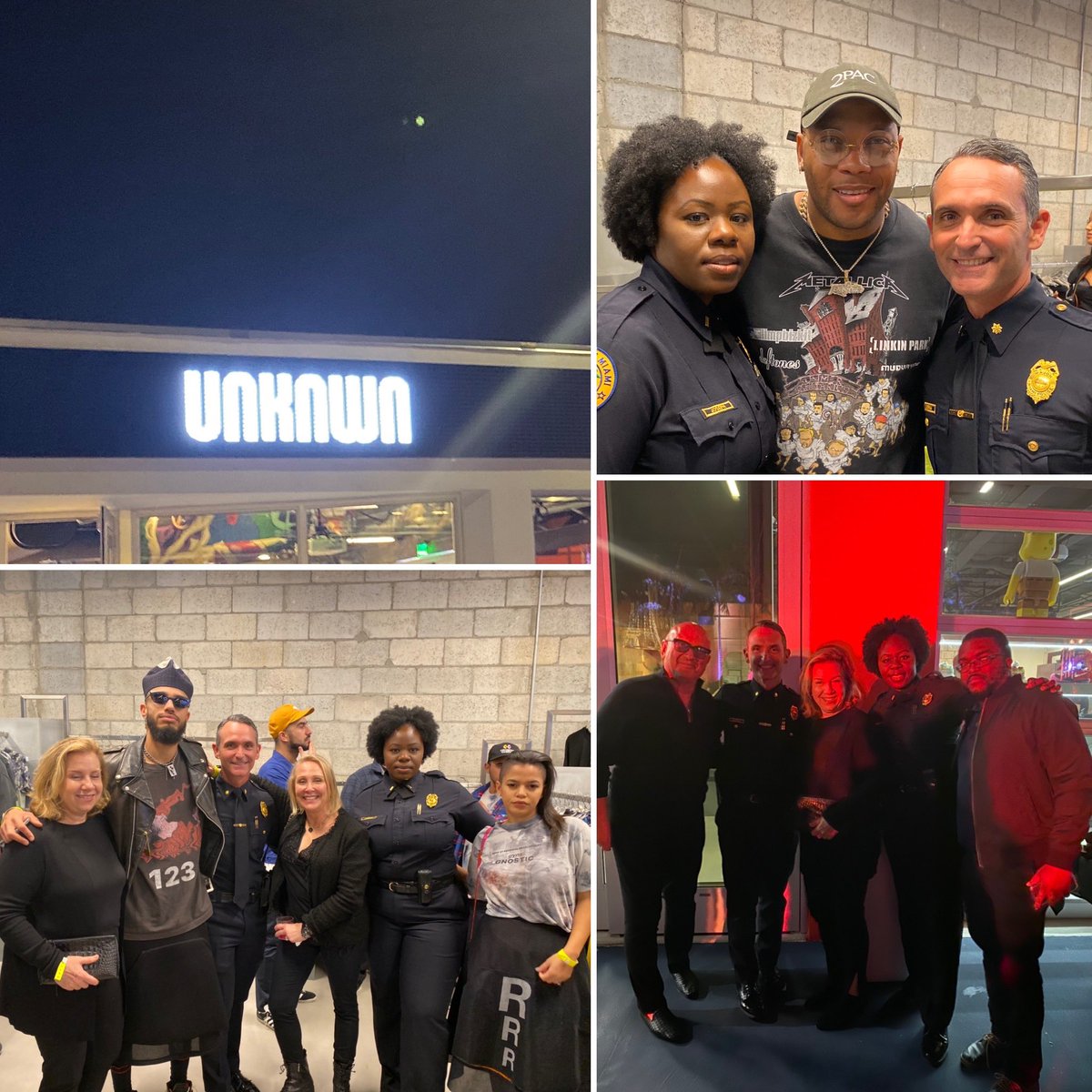 Last night “In the Wood” the opening of @UNKNWN! We ran into Mr. FloRida @official_flo and met eclectic curators!! I also brought out the old basketball 🏀 skills!! @AlbertGuerraMPD #BuildingPartnerships
