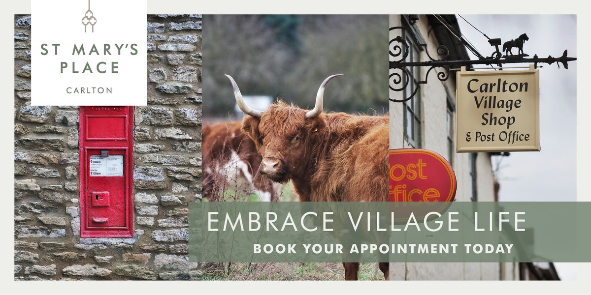 BushmeadHomes's tweet photo. St. Mary's Place is just a stone's throw from the local shop and Post Office in #Carlton for everyday essentials, and two traditional pubs offering exceptional food. There's the great outdoors on your doorstep, a giant oak tree being one of the village's landmarks

#Housing #Home https://t.co/Ylk3IVSGko
